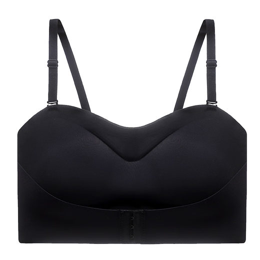 Bonas Underwear Reting Fomen Reuneing Support Upper Cubierta sin deslizamiento sin anillo de acero Hermoso reúnida Back Back Seno Hebilla delantera Invisible Brail White XL (38-80C/85AB