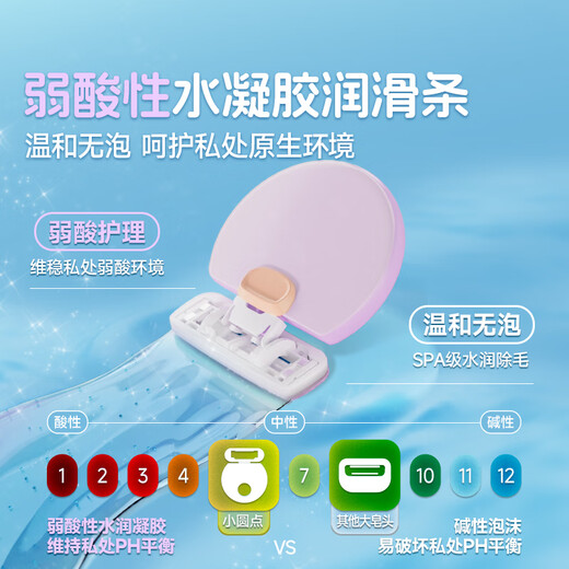 English shaver private parts vagina private parts bikini shaving 1 handle 2 heads ladies leg hair full body hair removal knife permanent