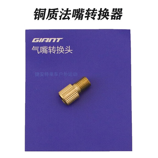 捷安特（GIANT）山地车公路车自行车800/830/850法嘴转美嘴转换头 法嘴转美嘴转换头1个