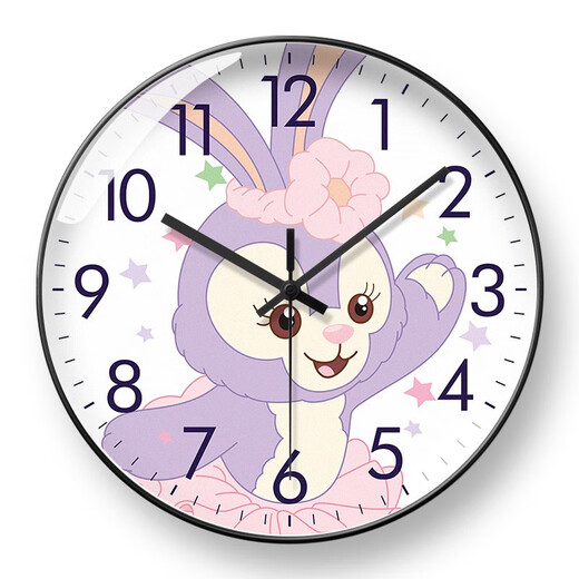 Star Dailu Wall horloge cartoon princesse salle de radio intellige