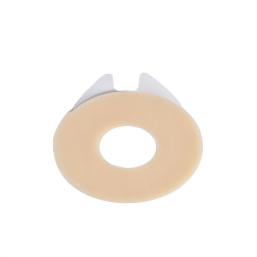 康乐保（Coloplast）造口防漏贴环 12030可塑贴环造口袋造瘘袋硅胶圈造口12050防漏膏 10片/盒]防漏小白环12035(厚2.5