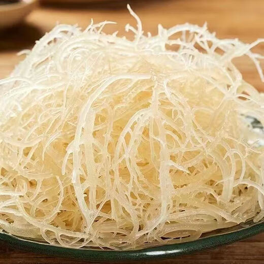 Salted asparagus, Gelidium, semi-dried carrot, rich in gelatin, longevity vegetables, selected cold hot pot ingredients, wholesale, crisp and refreshing, salted asparagus, 250g*2 bags