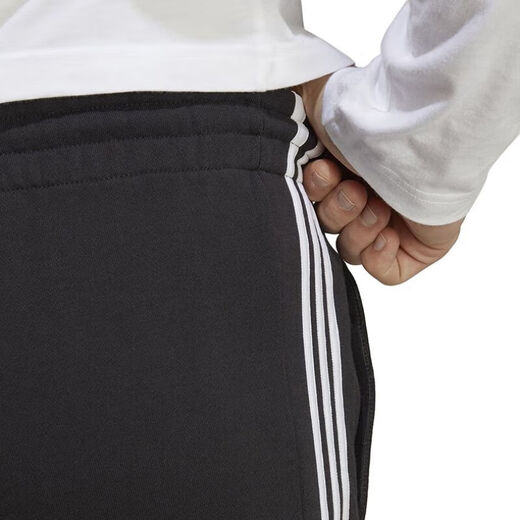 阿迪达斯（adidas）短裤男裤夏季2025新款针织裤透气舒适宽松休闲裤运动裤 IC9435黑色 L