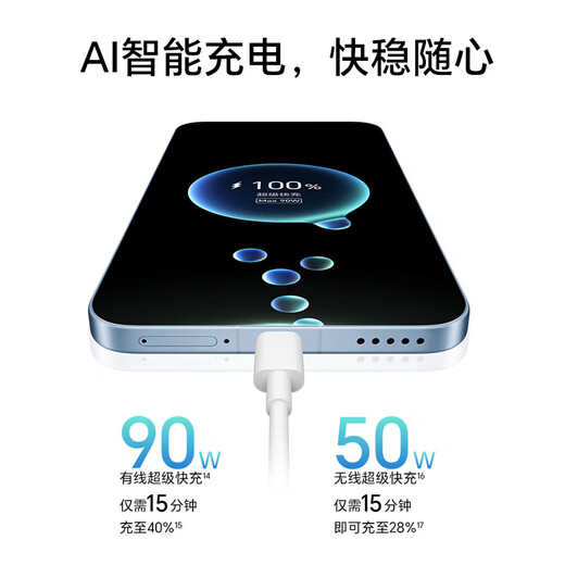 Hi nova400 Pro new 5G mobile phone 200 million ultra-clear portraits third generation Snapdragon 8 flagship game Qinghai Lake big battery AI smartphone NFC wireless charging Sea Breeze Blue 12GB+256GB