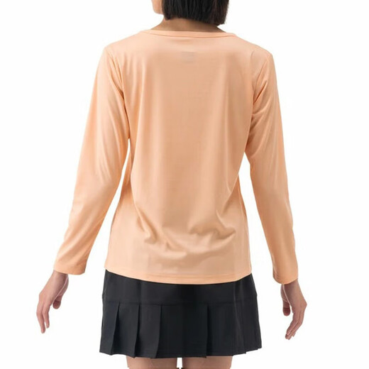 YONEX Women's Long Sleeve T-shirt Outdoor Sports Top Women's Sweat-absorbing Quick Drying Cool 16813 (590) Felt Blue S