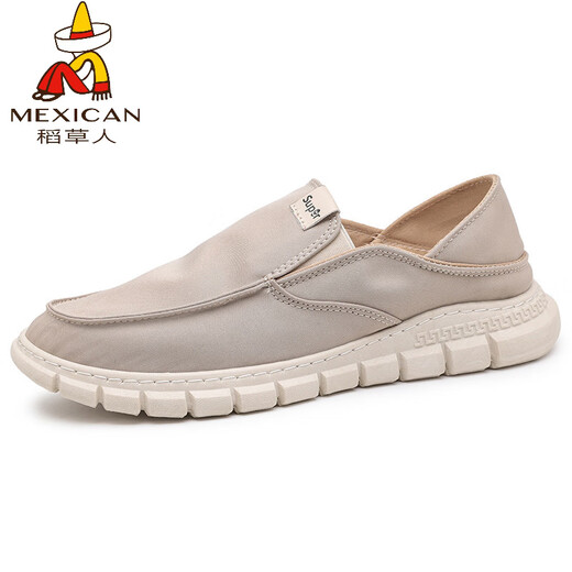 
Scarecrow (MEXICAN) all black canvas shoes for men in summer new anti-odor old Beijing ice silk umbrella cloth shoes soft sole work shoes for men's shoes YS9901 all black 39