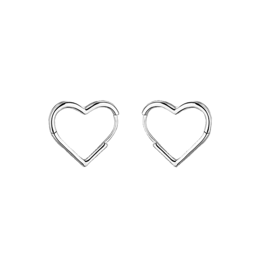 Nilan Fat Donglai same style pt950 platinum earrings for women PT950 summer love earrings 2024 new platinum earrings earrings love earrings