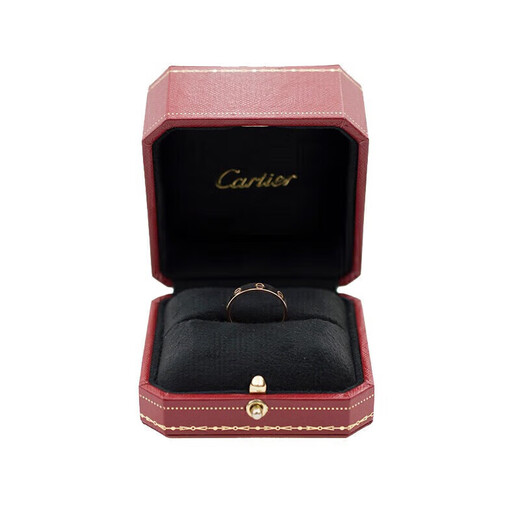 Cartier rings for men and women, wedding rings, couple rings, proposal diamond rings, engagement rings for men and women B4085200 18K rose gold 3.6 mm 53