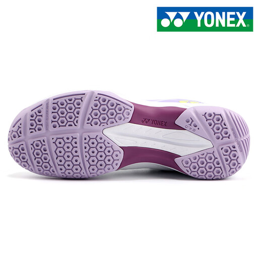 YONEX2025 new Yonex badminton shoes women's professional yy sports shoes anti-slip and transparent high-value sneakers lavender SHBCFT2 new sports shoes women's 39