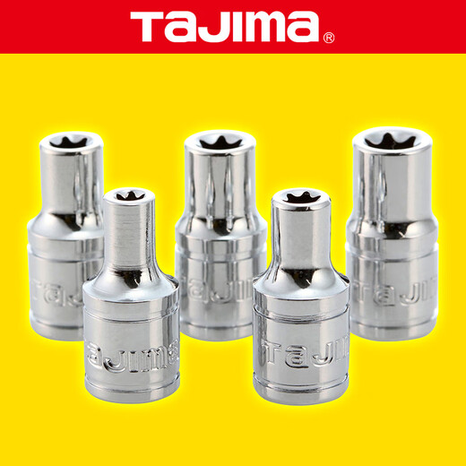 Tajima Tajima 1/4 series metric auto repair and maintenance set tool auto repair set repair 41-piece set TS-41 41-piece set 1/4 metric socket set TS-41