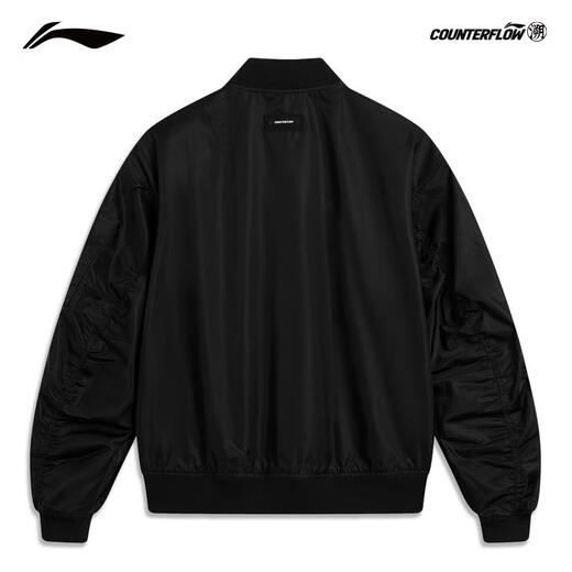 
Li Ning (LI-NING) Outdoor CF Trace丨MA-1 Men's and Women's Jackets Flying Jackets Autumn Stand Collar Sports Zipper Jackets AJDU353