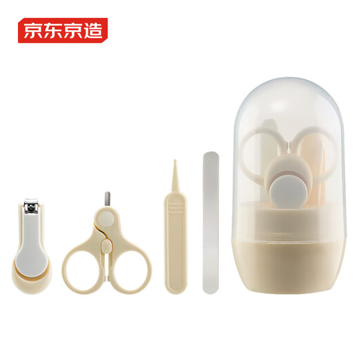 Jd.com Baby Nail Clipper Set, recién nacido bebé bebé Nail Nail Clipper ANTI-Clip Meat Clipper Set
