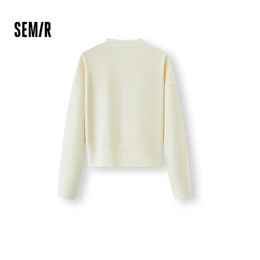 Semir [same style in the mall] jacket for women's short solid color loose and gentle 2025 autumn round-neck jacket 101525108019