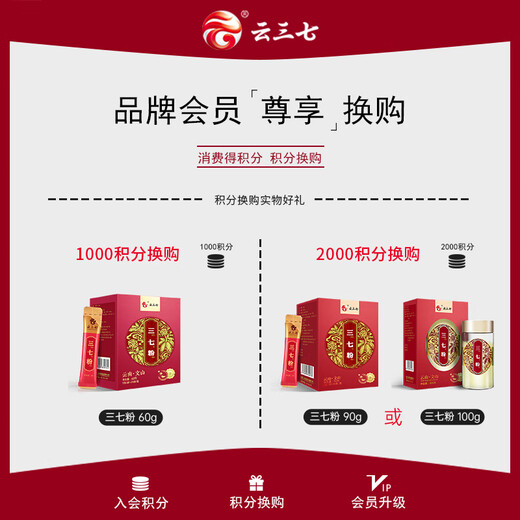 云三七 云南文山三七粉60g（3g*20袋） 散瘀止血 消肿定痛道地产区