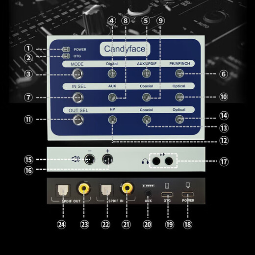 BABYBOTTLEQXP-105 Pink 66 Handheld Condenser Microphone Live Broadcast + Baby Face Sound Card + Candy Face Bridge