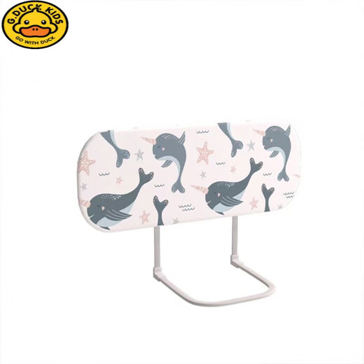 G.DUCKKIDS Bed Fence Free of Installation Baby Anti-Fall Guardrail Portable Foldable Travel Guardrail Baby Safety Baffle Blue Whale Travel Integrated Free of Installation Folding and Easy Storage 0.8 Meter Side