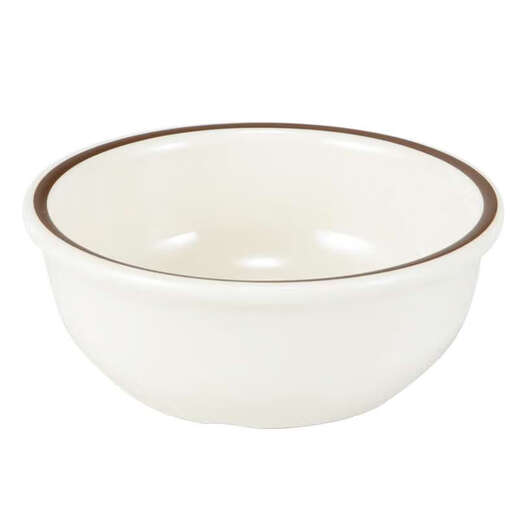 咏幻密胺餐厅碗碟套装仿瓷餐具火锅摆台汤碗小碗饭碗杯勺 ld-1047咖啡边