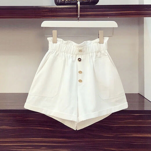 Opeodly Single/Gran tamaño Summer Summer NUEVO estilo de estilo Ade. Reductor de edad de altura que se acumula altas con la cintura alta de las piernas anchas altas de dos piezas 684 Top de rayas azules (pieza única) L Recomendado 103-120Jin [Jin iguala 0.5 kg]