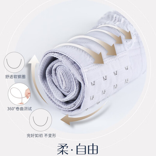 奥丝蓝黛内衣文胸调整型收副乳上托女胖mm薄大胸显小全罩杯背心款5010 大红 90C (95)