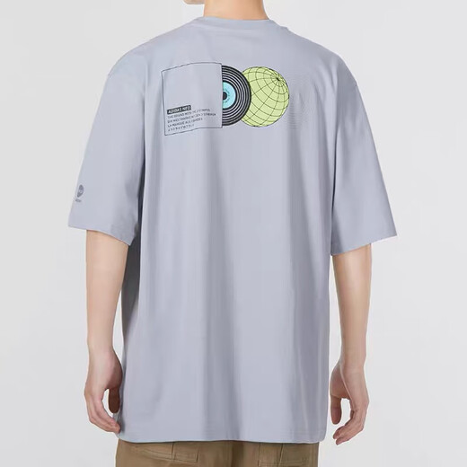 Adidas Summer Top Men's Round's Round Hrepwable Small Logo T-shirt à manches courtes décontractés HC9718HC9717 Authentique blanc authentique HC9717 L (180 / 100A)