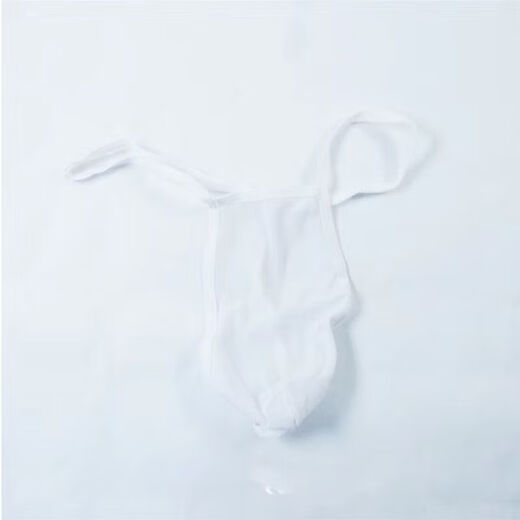 Banfishi low-waist men's thong mesh cool breathable T-pants seamless sexy sexy butt-lifting sports thong gay style black + leopard + red one size fits all 100-170