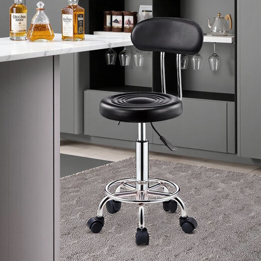 Chaise de bar Xingkai Soule qui soulève tabouret de bar à la maison chaise pivotante chaise de bureau chaise de salle à manger chaise de salle à manger by681 Water Wave Backrest Style