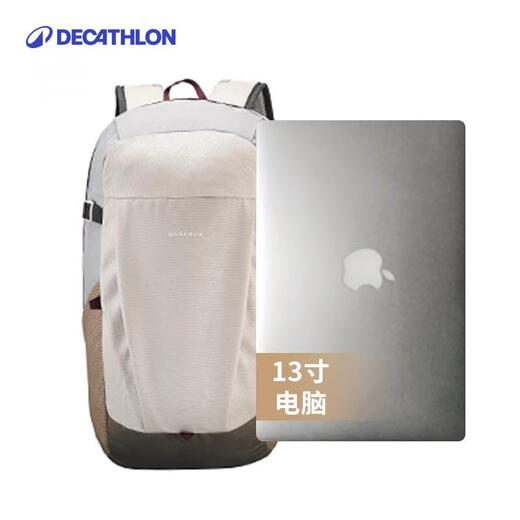 迪卡侬 双肩背包NH100户外徒步旅行暑期出游学生书包大容量20L-2663481