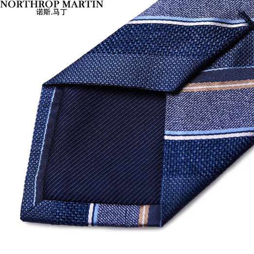 North Ray Martin (Northrop Martin) Tie à soie haut de gamme HEMS FORMAL BUSINESS BUREAT MEDIAL BOX Gift à main