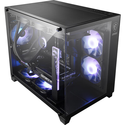 MSI Core Ultra7/i5-14490F/14600KF with 5060/5060Ti e-sports game machine RGB sea view room desktop DIY computer for the whole family Ultra7 advanced version丨265KF+RTX5070Ti