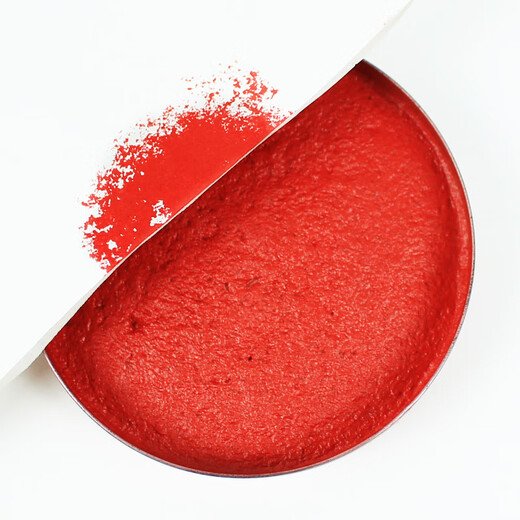 Wenshu 681/682 // 684/685 Red Cinnabar Ink Plateforme d'impression Office de joint en caoutchouc Finance de la coque en fer Calligraphie et peinture Argile Sceau d'argile ba-scellant en argile Imprimée à l'huile Encre Coupe 685 Diamètre 10cm (3 pièces)