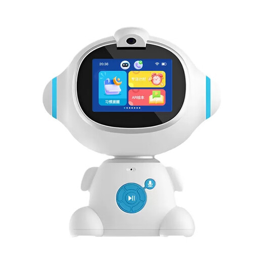 Máquina de educación de la primera infancia Niños de 3 a 6 años de niños Multifuncionales AIA Aprendizaje de voz Aprendizaje de la primera infancia Robot con pantalla Big Model + Libro de imágenes Lectura de dedo + pantalla táctil