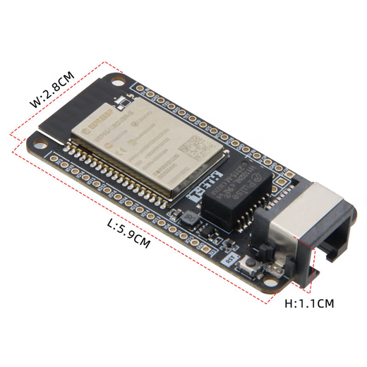 Zhengxinyuan T-ETH-Lite development board extensible Ethernet module power supply POE module H675