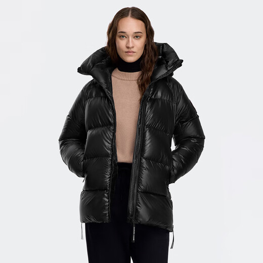 Canada Goose Cypress Women's Short Down Jacket Parka Large Goose Down Jacket 2239L 61 Black It is recommended to choose one size smaller, this size is too large S