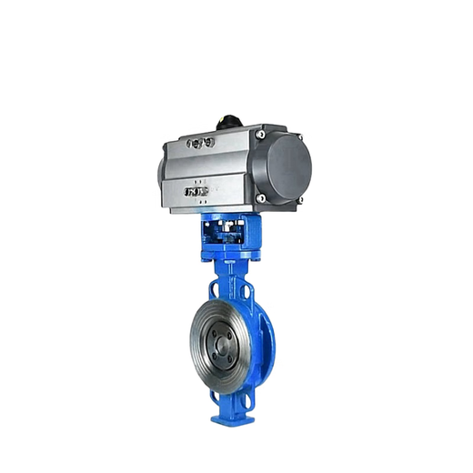 Válvula de mariposa de interruptor neumático anming D673W-16P DN150