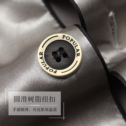 RSY light luxury brand silk pajamas men's summer thin short sleeve shorts large size cool mulberry silk home clothing gray 6630 M height 160-165 weight 100-115 Jin [Jin equals 0.5 kg]