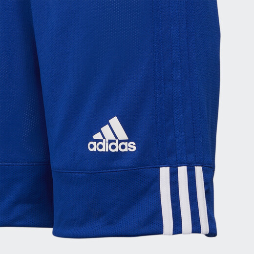 adidas男大童速干舒适双面穿篮球运动短裤儿童阿迪达斯官方DY6625 学院蓝/白 140 CM