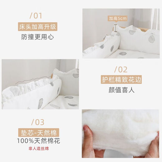Tulana Windel Tisch Matte Babypflege Tisch reines Baumwoll-Antikollision Weicher Beutel Baby Schminktisch Schutz Dreischichtig gestickter kleiner Loquat (ohne Windel Tabelle 86*58 Innendurchmesser ungefähr 75*52 einschließlich