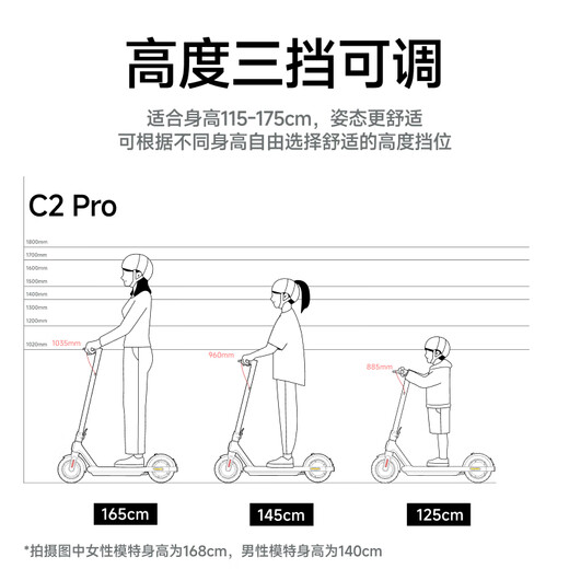Ninebot Scooter électrique C2Pro Scooter NineBot Car adulte étudiant mini corps portable Car voiture pliable Caro à deux roues électrique [nouvelle version] C2Pro Blue Rose