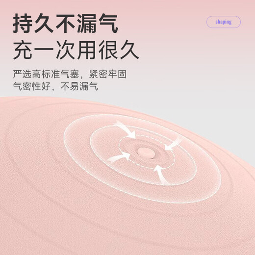 李宁（LI-NING）瑜伽球健身55cm成人训练弹力加厚专业防爆防滑抗压