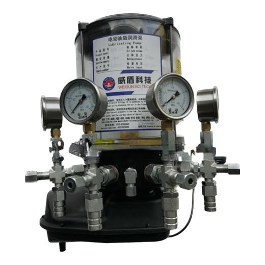 Baoerxingke Sany Mixer Main Machine Machine Pump Pump Weidun 4WDBM12244F Four-Outlet Electric Grease Weidun с регулируемым временем