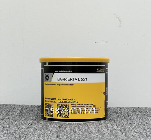 Kluber BARRIERTA L55/2/0/1/3 L25DL GR AR555 perfluoropolyether high temperature grease domestic NBU15 1KG