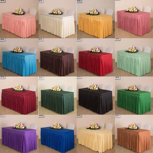 Yusenyi Conference Fresh Room Champagne Color Tablecloth Tablecloth Tablecloth Burgundy выставочная выставочная выставочная выставочная выставка