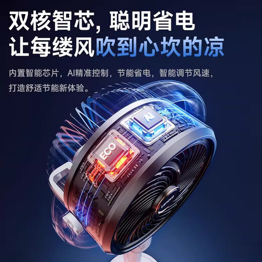 Lenovo 400-square-meter humidification spray丨Patented cold wind electric fan refrigeration floor fan household air conditioning fan silent bedroom ultra-quiet first-level energy efficiency air circulation fan ice mist compressed white mist refrigeration - 16 seconds off - whole house moisturizing