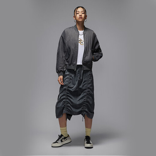 Nike (NIKE) 2025 Autumn Women's Jacket Sports and Casual Woven Jacket HJ0545-068 XL