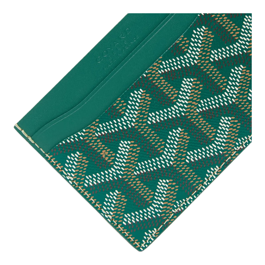 GOYARD Goya Gaoyade wallet men's and women's same style card holder ID holder credit card holder fashionable and versatile new style green
