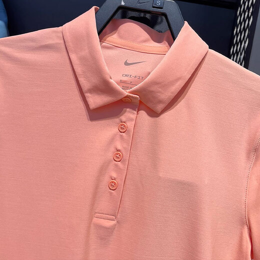 Nike (NIKE) half-sleeved women's short-sleeved summer new lapel POLO shirt fitness sportswear breathable casual T-shirt FQ1575- FQ1575-844 S