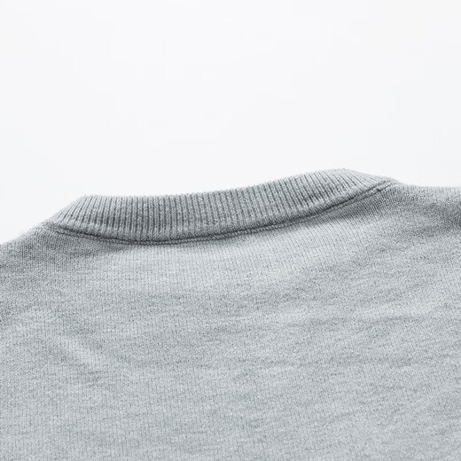 Woodpecker (TUCANO) crew neck sweater men's fashionable simple knitted sweater comfortable and warm versatile men's tops bottoming shirt black 2XL