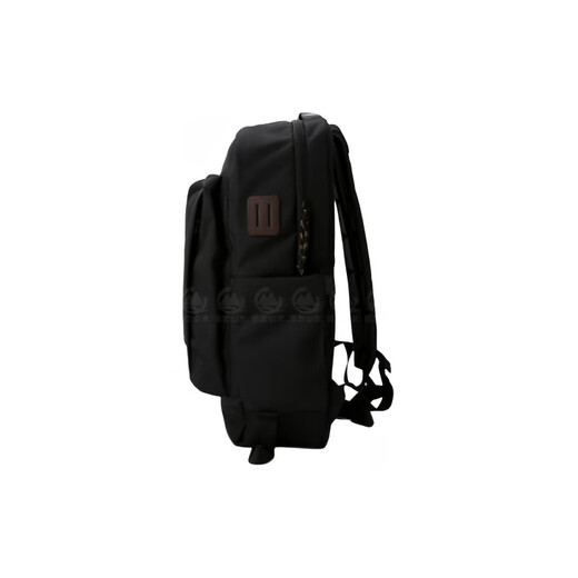 北面（The North Face）运动潮流Logo拉链开合再生聚酯纤维背包双肩包常规男女同款情侣款 黑色