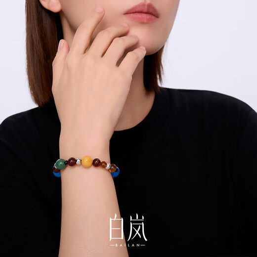 Bai Lan's new Duobao beeswax bracelet, agate new bracelet, women's light luxury jewelry, birthday gift for wife, Duobao beeswax bracelet - large size, will be released in August