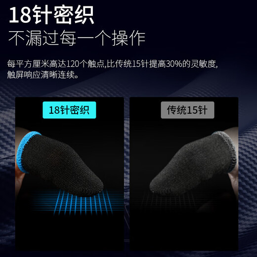 Heat dissipation and freezing SL59 semiconductor mobile phone radiator fan magnetic back clip refrigeration junction artifact refrigeration suitable for Xiaomi Huawei Apple Chicken King Super fiber gaming finger gloves (pair)